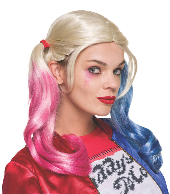 Suicide Squad Adult Harley Quinn Wig