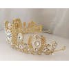 Victorian Crown, Pearl Gold Tiara