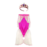 MERMAID GLIMMER SKIRT SET WITH HEADBAND