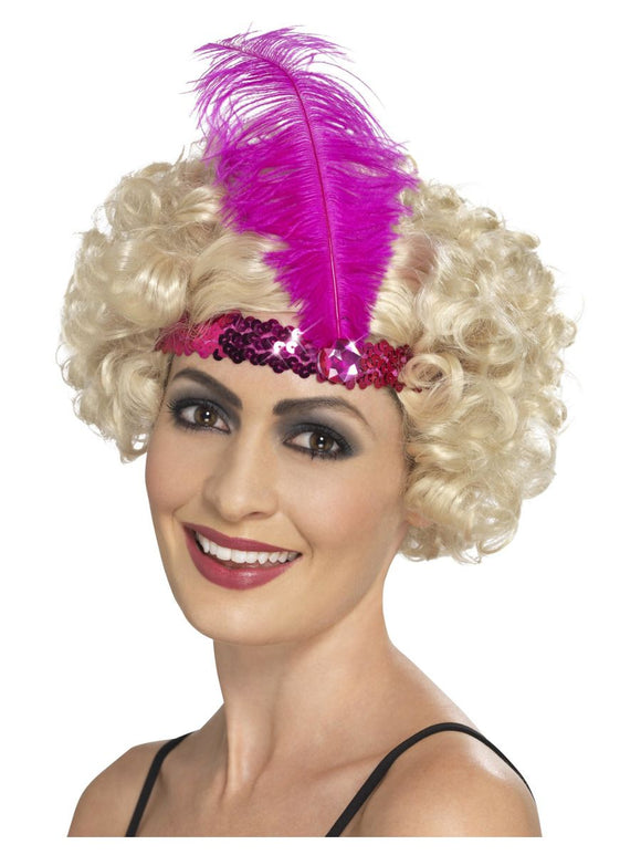 Pink Flapper Headband