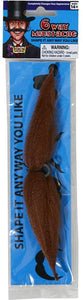 6 Way Moustache - Various Colours