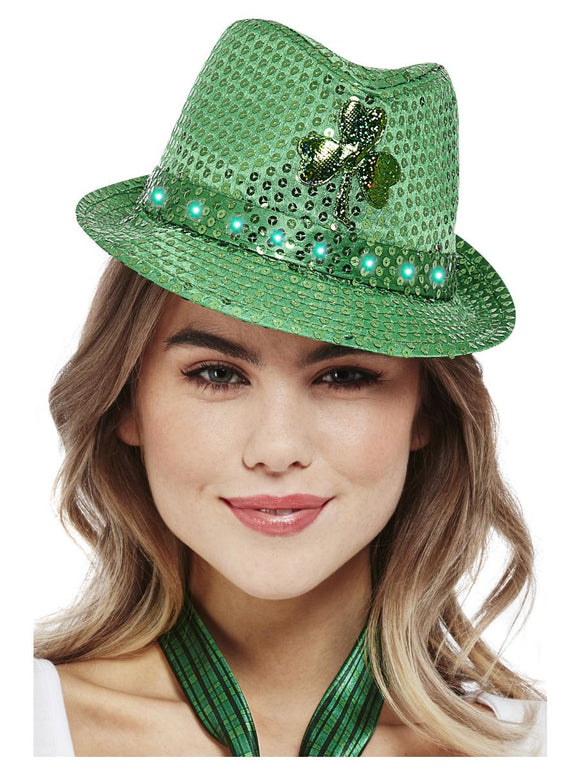 St Paddy's Day Light Up Hat