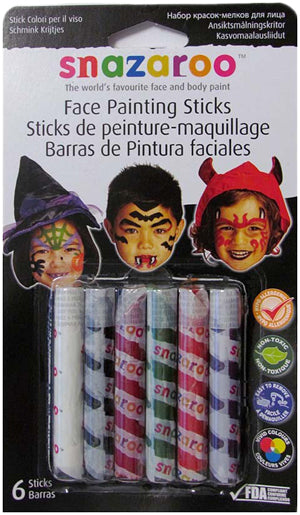 Snazaroo Face Paint Sticks Set
