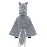 Woodland Wolf Cape - Size 4-6