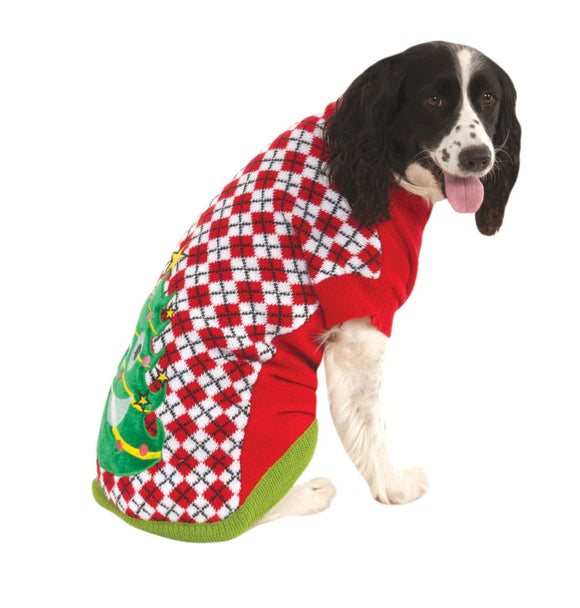 Dog Christmas Sweater - Christmas Tree