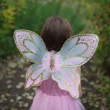 Gold Butterfly Dress with Fairy Wings