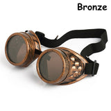 Steampunk Goggles - Antique Silver or Bronze
