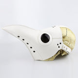 Plague Doctor Mask - White or Black