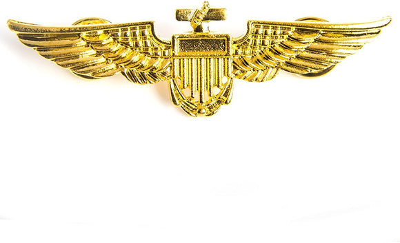 Aviator Pin - Gold or Silver