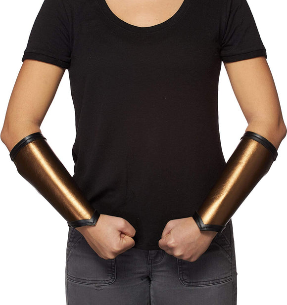 Leatherlike Superhero Arm Protectors