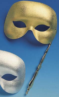 Grand Soiree Mask - Gold or Silver