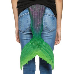 Supersoft Flashy Mermaid Tail - 22" Long - Belt/Pant Clip On