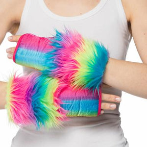 Plush Rainbow Unicorn Hooves