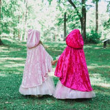 Deluxe Fuchsha Rose Princess Cape - Various Sizes