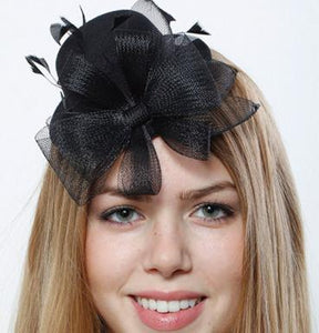 Mini Hat Fascinator with Crinoline