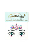 Heart Face Crystal Face Stickers