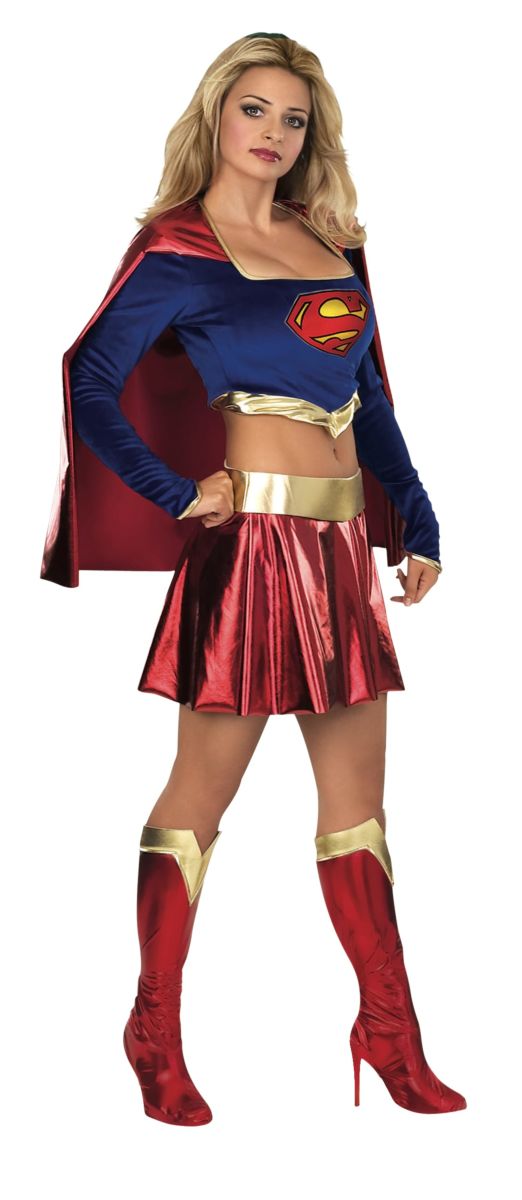 Two - Piece Deluxe Supergirl Costume