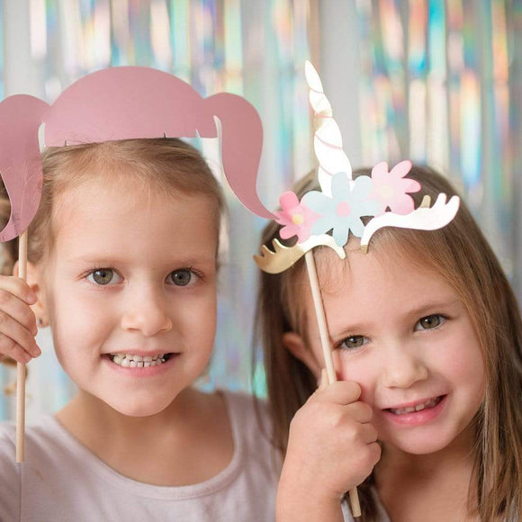 Unicorn Photo Booth Prop Kit