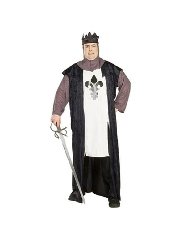 Renaissance Warrior King Costume - Plus Size