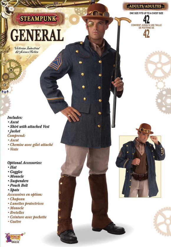 Steampunk General Costume - One Size