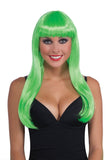 Neon Long Wig - Various Colours Available