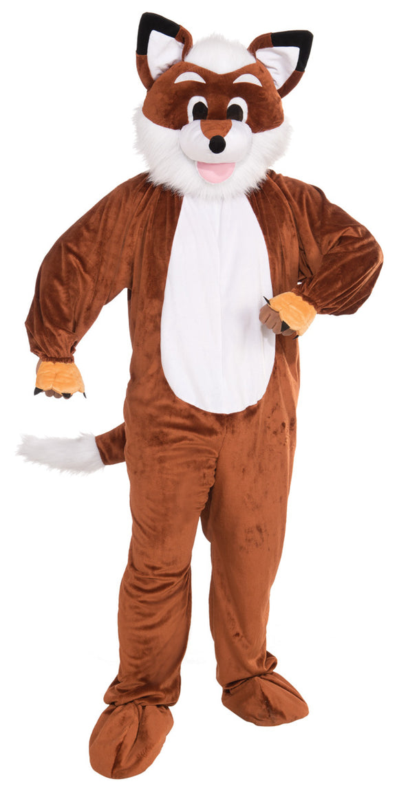 Flush Fox Adult Mascot Costume