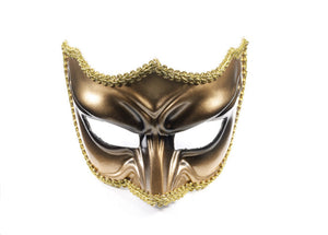Gold Masquerade Glasses