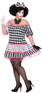 Tears of a Clown Adult Plus Costume