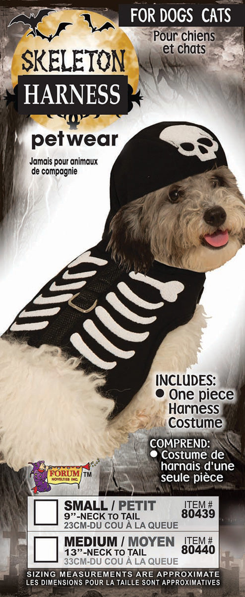 Skeleton Pet Harness