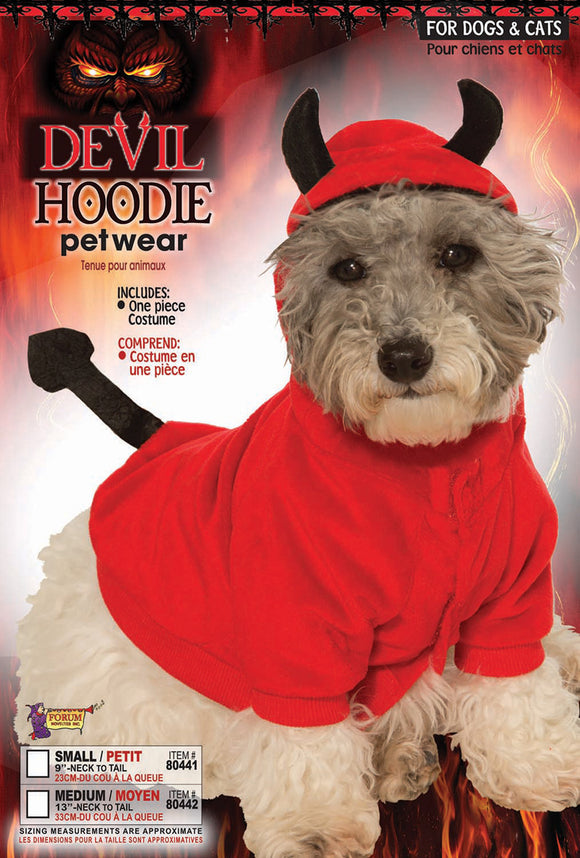 Devil Hoodie Pet Wear