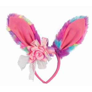 Easter Pastel Headband with Flowers