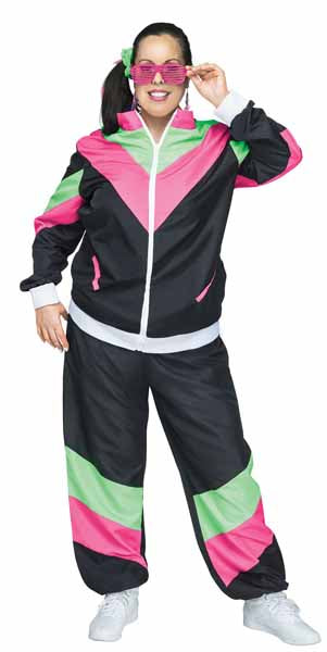 Rockin' 80s Track Suit - Various Sizes