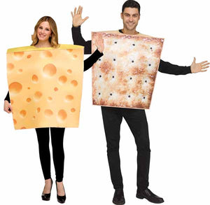 Cheese & Cracker Couples Costume