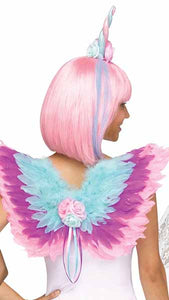 Magical Unicorn Wings and Clip on Horn