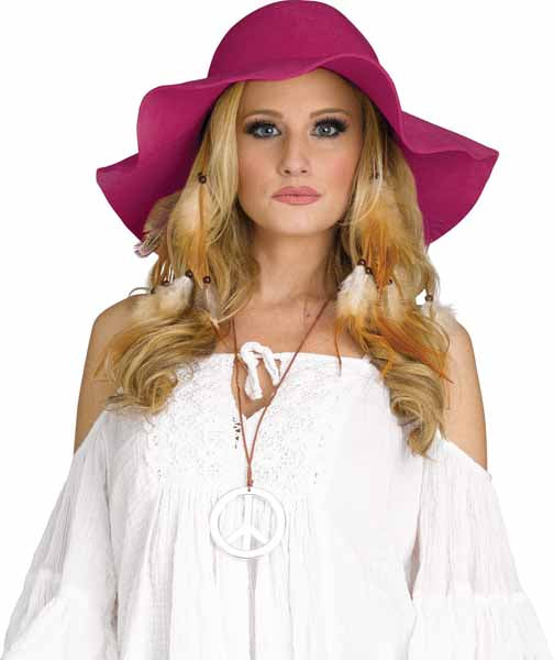 60's Floppy Hat - 3 Colours Available