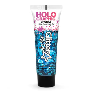 Chuncky Glitter Face and Body Gel