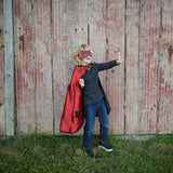 Reversible Spider Bat Cape and Mask