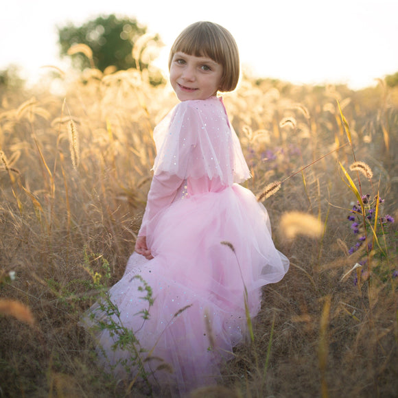 Elegant in Pink Dress