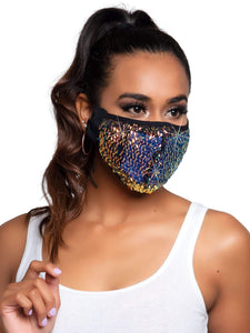 Lark Sequin Face Mask