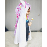 White Unicorn Toddler Cape