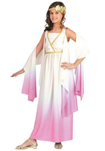 Athena Child Costume - Size Med & Lg