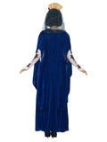 Day of the Dead Sacred Mary Costume, Blue - Size XLarge