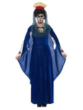Day of the Dead Sacred Mary Costume, Blue - Size XLarge