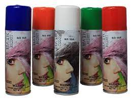Hot Hair Color Hair Spray
