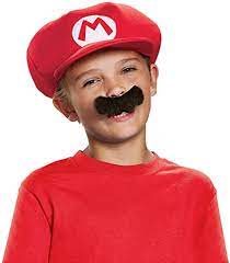 Mario Child's Hat & Moustache Kit