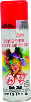 Bright Colour Hair Spray