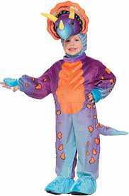 Plush Spunky Triceratops Toddler - Size 2-4