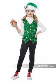 Holiday Vest Green - Child