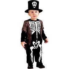 Happy Skeleton Child Costume - Size 2T, 3T-4T
