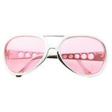 50's "Elvis" Silver Framed Glasses - 2 Colours